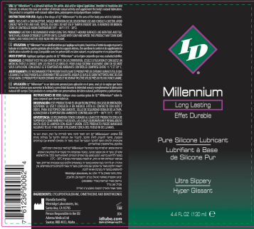 ID Millennium Silicone Lubricant 4.4 Oz by ID - Lubricants from LoveMart Co.