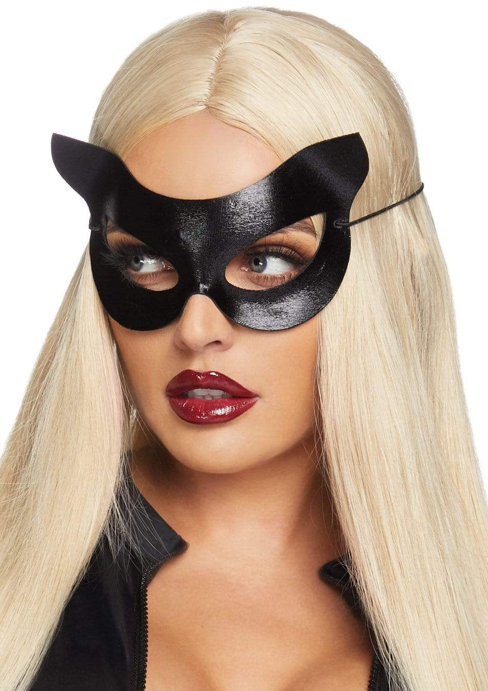 Vinyl Cat Mask - Os by Leg Avenue from LoveMart Co.
