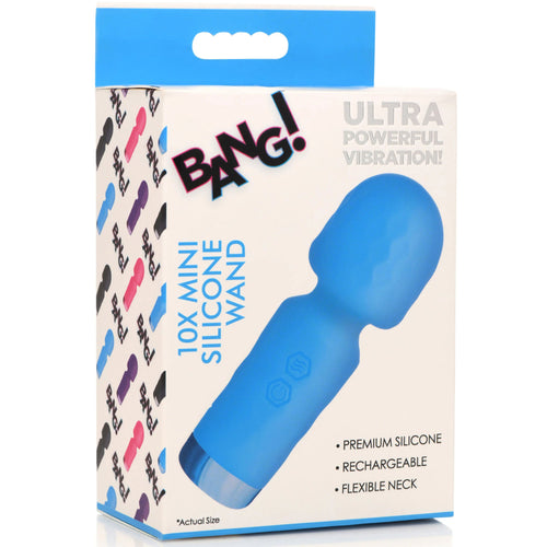 10x Mini Silicone Wand by XR Brands from LoveMart Co.