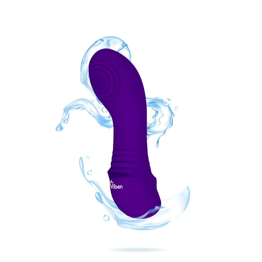 Sebela Mini Thumping G-Spot Vibe - Violet by Viben from LoveMart Co.