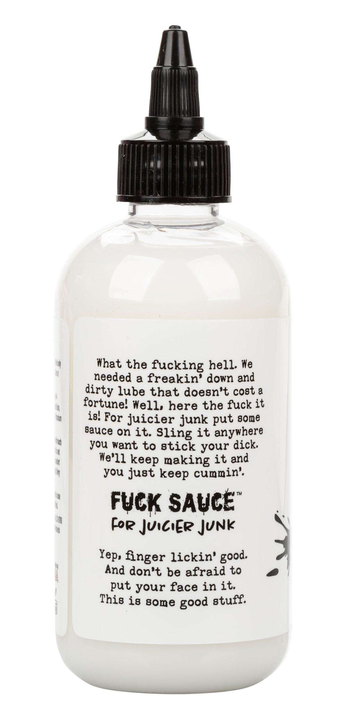 Fuck Sauce Cum Scented Lubricant 8 Oz by CalExotics from LoveMart Co.