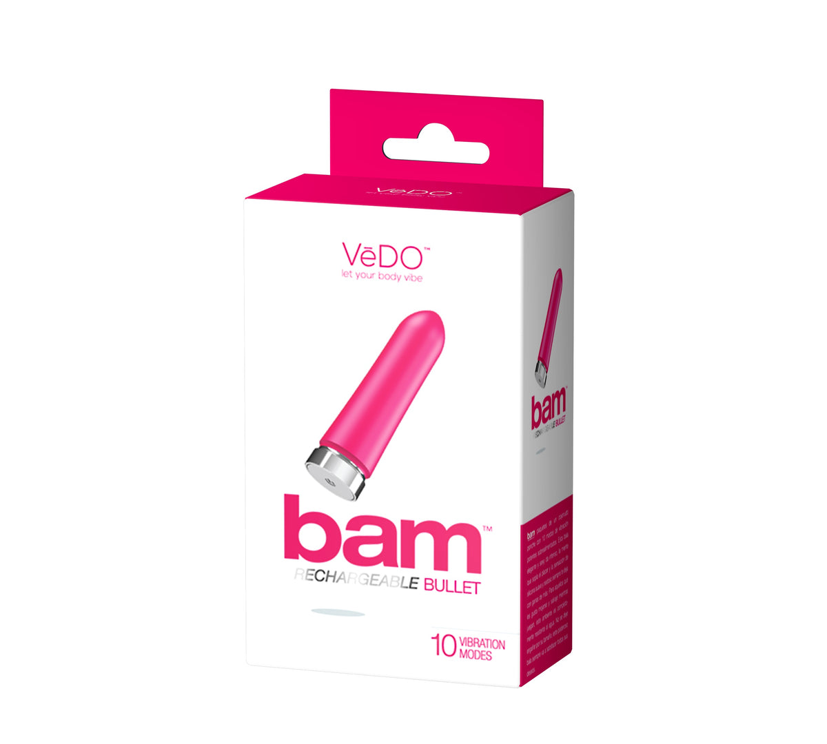 Bam Rechargeable Bullet - Hot in Bed by VeDO from LoveMart Co.