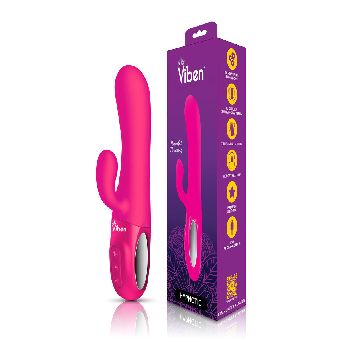 Hypnotic Clit Teaser and Thrusting Rabbit - Hot by Viben from LoveMart Co.