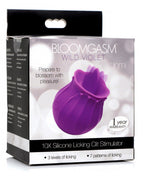 Inmi - Bloomgasm Wild Violet Licking Silicone Stimulator - Violet by XR Brands from LoveMart Co.