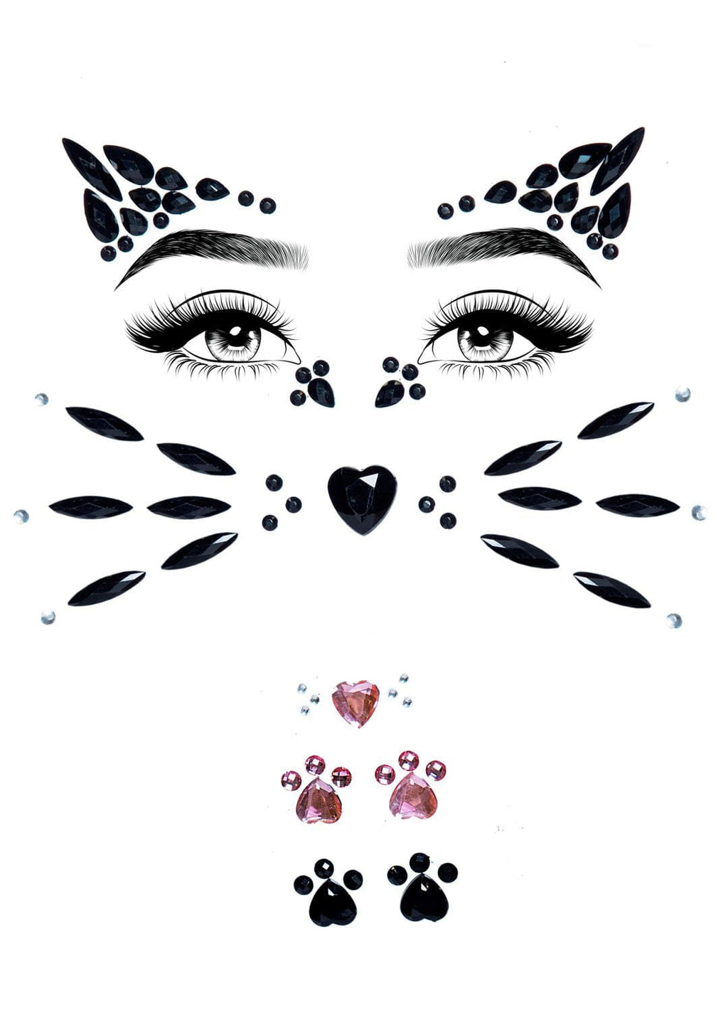 Animal Rhinestone Stick-on Jewels by Leg Avenue from LoveMart Co.