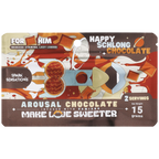 Happy Chocha (His) Chocolate - 12 Pack Display by Doc Johnson from LoveMart Co.