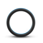 Performance - Silicone Go Pro Cock Ring - Black/blue/black by Blush from LoveMart Co.