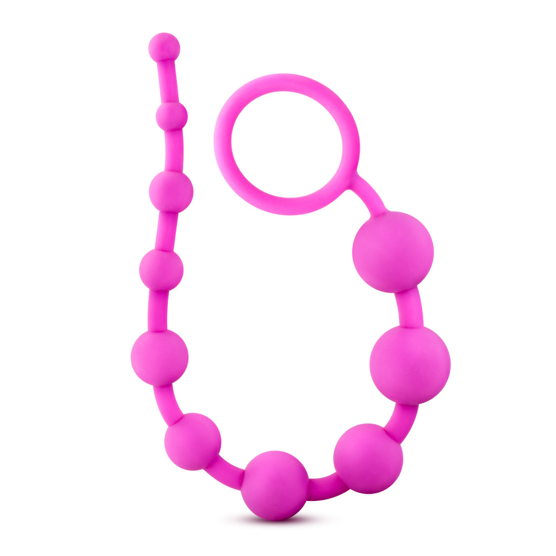 Luxe Silicone 10 Beads - Fuchsia by Blush from LoveMart Co.