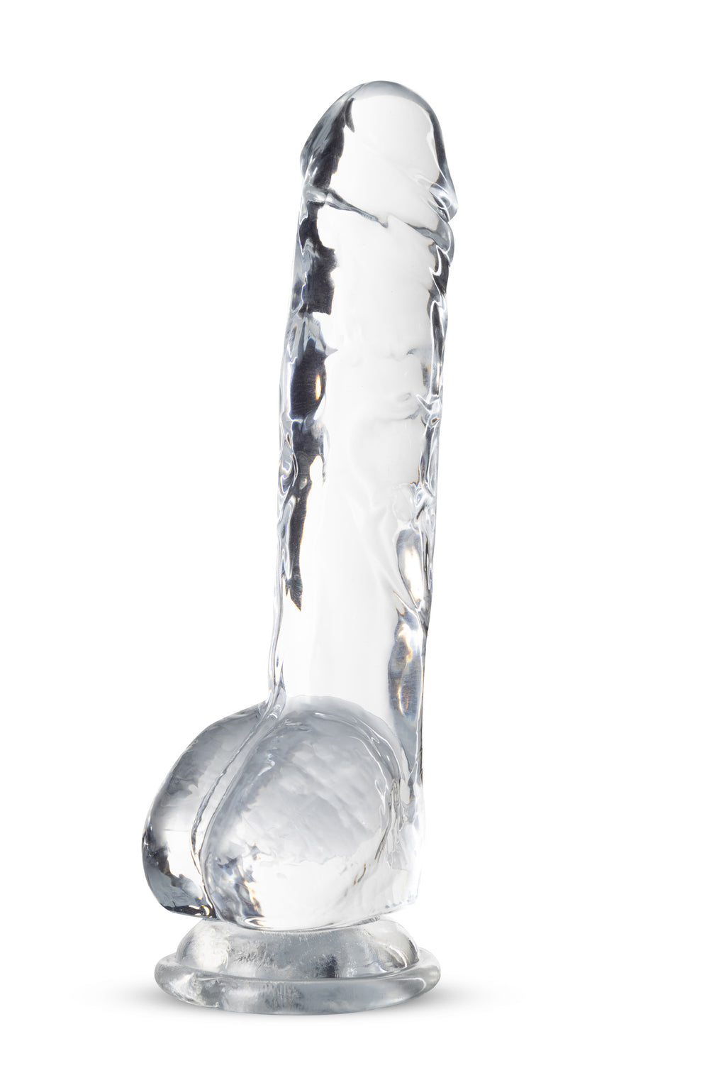 Naturally Yours - 8 Inch Crystalline Dildo - Diamond by Blush from LoveMart Co.