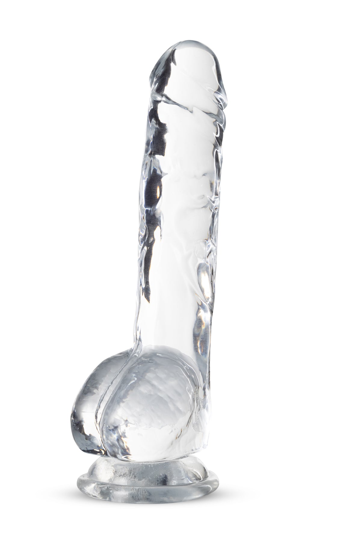 Naturally Yours - 8 Inch Crystalline Dildo - Diamond by Blush from LoveMart Co.