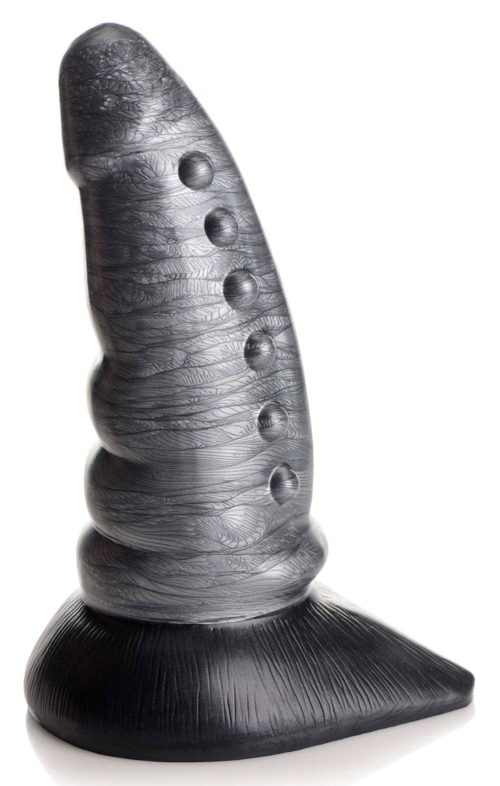 Beastly Tapered Bumpy Silicone Dildo by XR Brands from LoveMart Co.