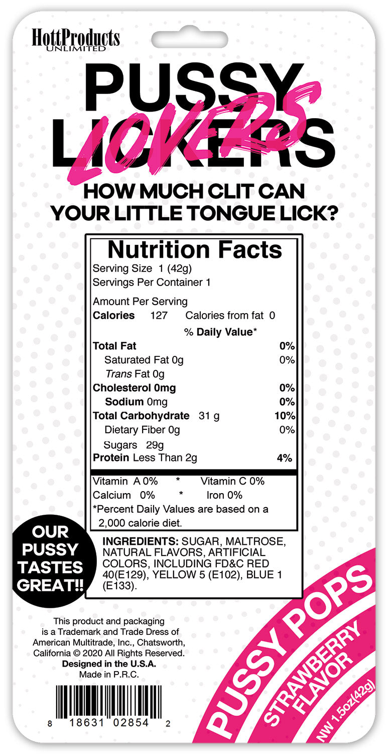 Pussy Lickers - Pussy Pops by Hott Products from LoveMart Co.