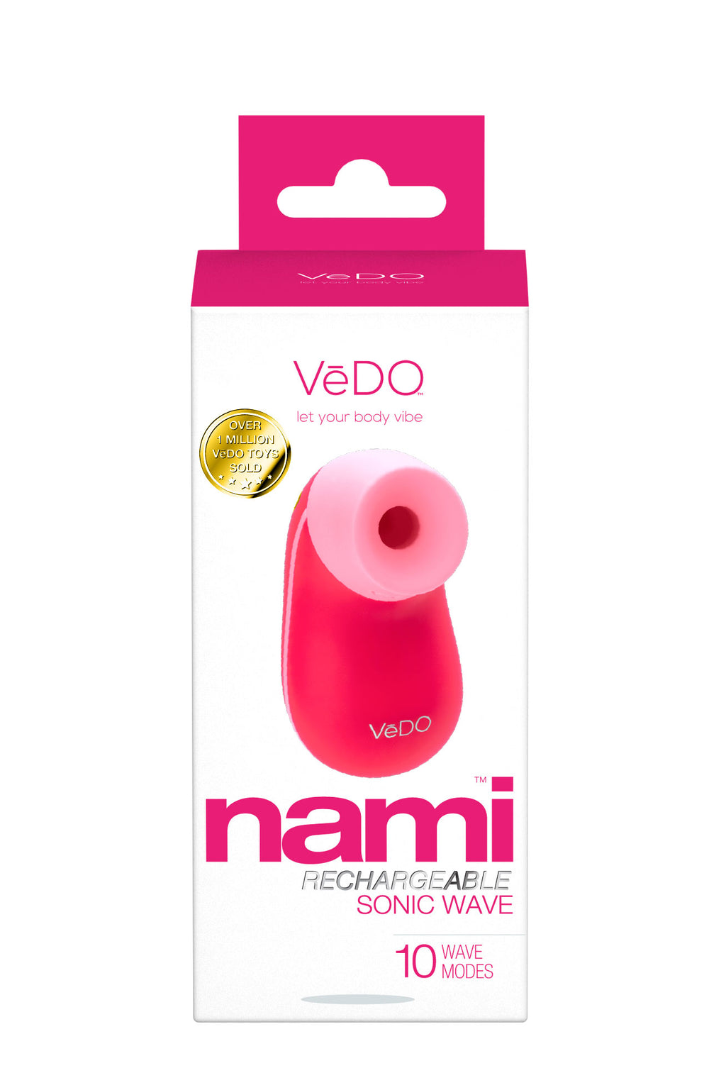 Nami Rechargeable Sonic Vibe - Foxy by VeDO from LoveMart Co.