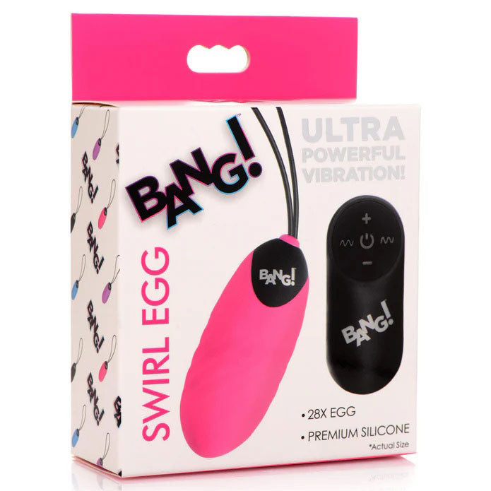 28x Swirl Silicone Egg by XR Brands from LoveMart Co.