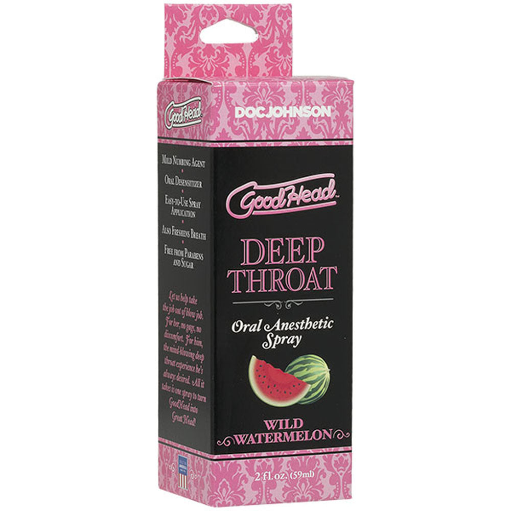 Goodhead - Deep Throat Spray - Wild Watermelon by Doc Johnson from LoveMart Co.