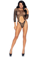 Pothole Suspender Top Bodysuit - One Size by Leg Avenue from LoveMart Co.