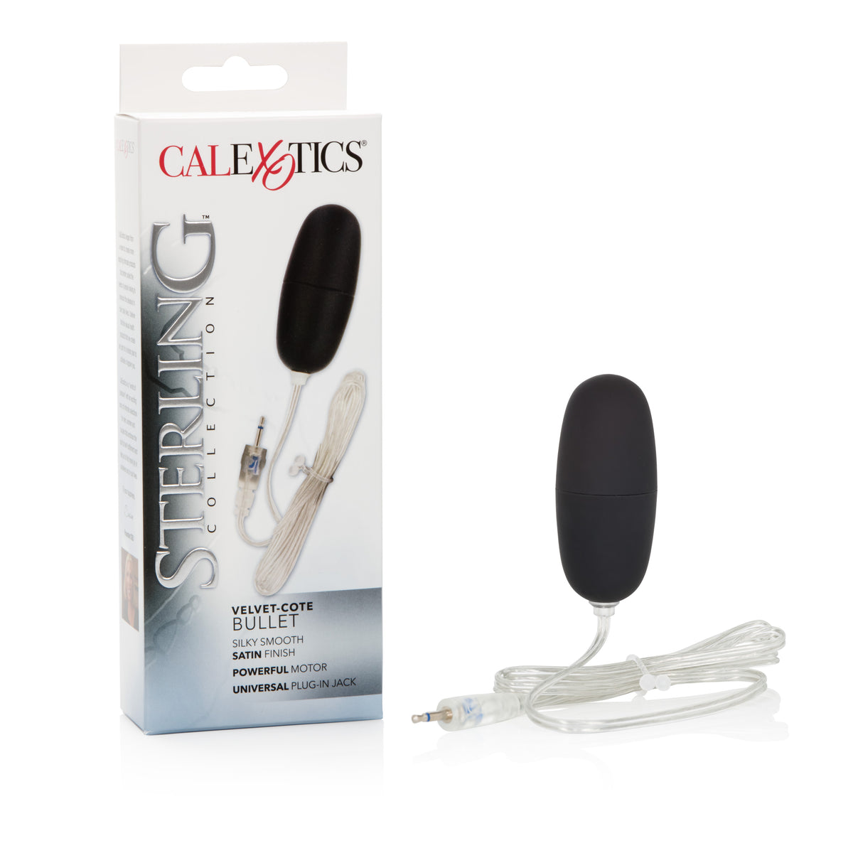 Sterling Collection Velvet-Cote Bullet by CalExotics from LoveMart Co.