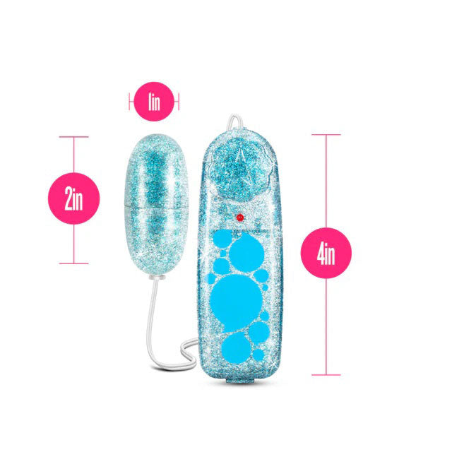 B Yours - Glitter Power Bullet by Blush from LoveMart Co.