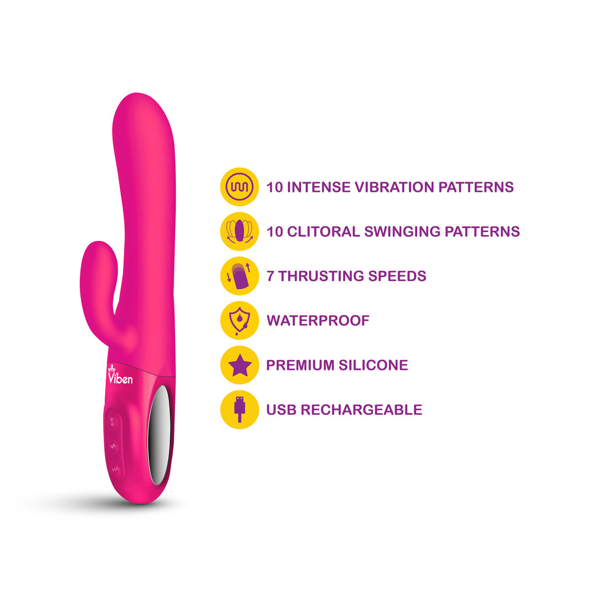 Hypnotic Clit Teaser and Thrusting Rabbit - Hot by Viben from LoveMart Co.