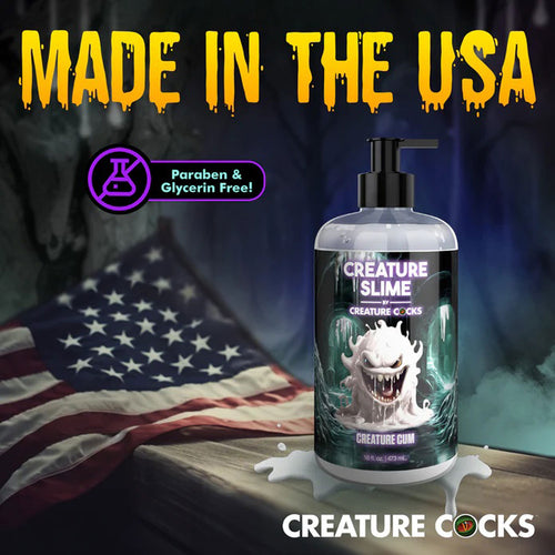 16oz Creature Slime Creature Cum Unscented Jizz - Lubricant by XR Brands from LoveMart Co.