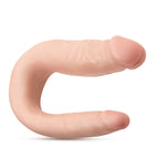 Dr. Skin Silicone - Dr. Double - 12 Inch Double Dong - Vanilla by Blush from LoveMart Co.