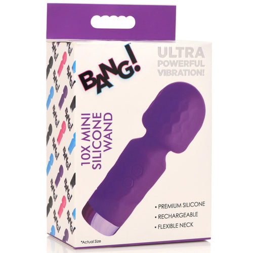 10x Mini Silicone Wand by XR Brands from LoveMart Co.
