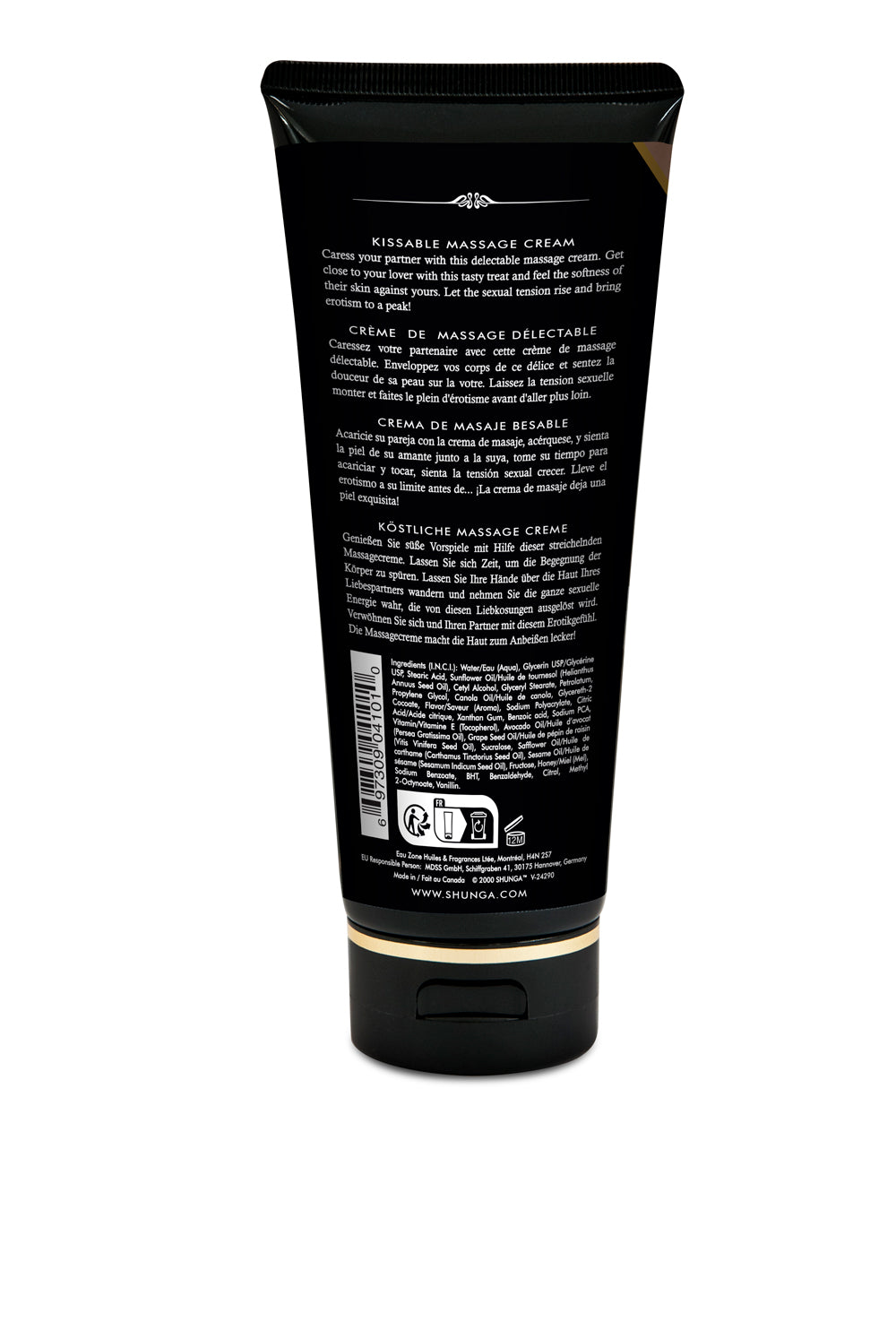 Kissable Massage - Intoxicating Chocolate - 7 Fl. Oz. / 200 ml by Shunga from LoveMart Co.
