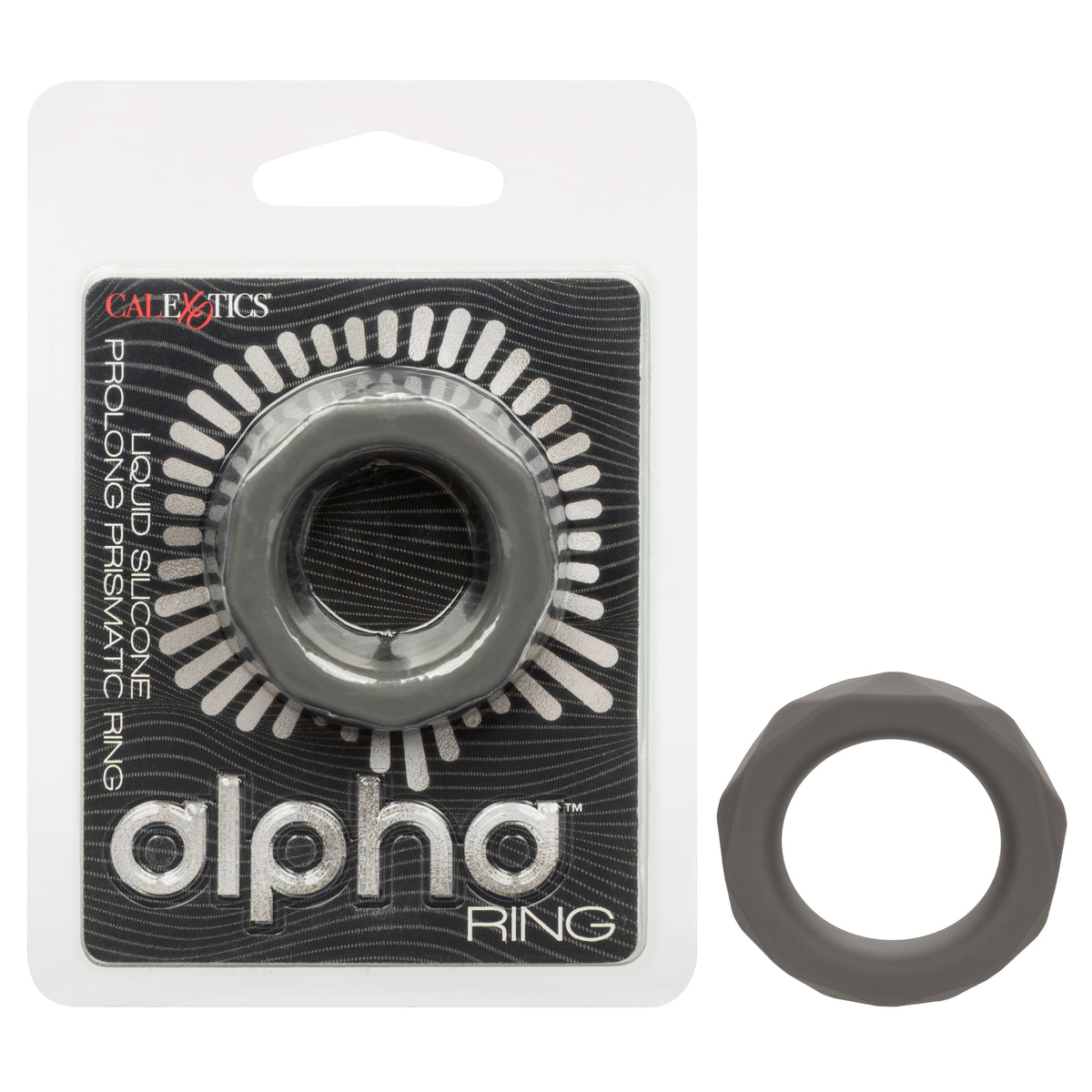 Alpha Liquid Silicone Prolong Prismatic Ring by CalExotics from LoveMart Co.