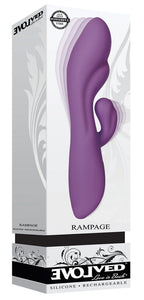 Rampage Silicone Vibe by Evolved Novelties from LoveMart Co.