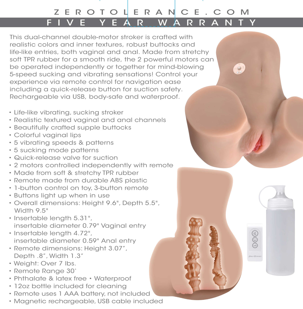 Rear Beauty by Evolved Novelties from LoveMart Co.