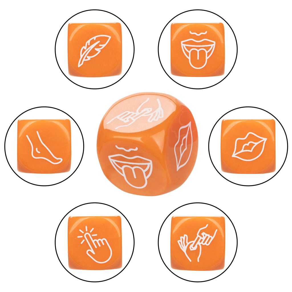 Naughty Bits Roll With It Icon - Based Sex Dice Game by CalExotics from LoveMart Co.