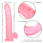 Size Queen 10 inch/25.5 Cm by CalExotics from LoveMart Co.
