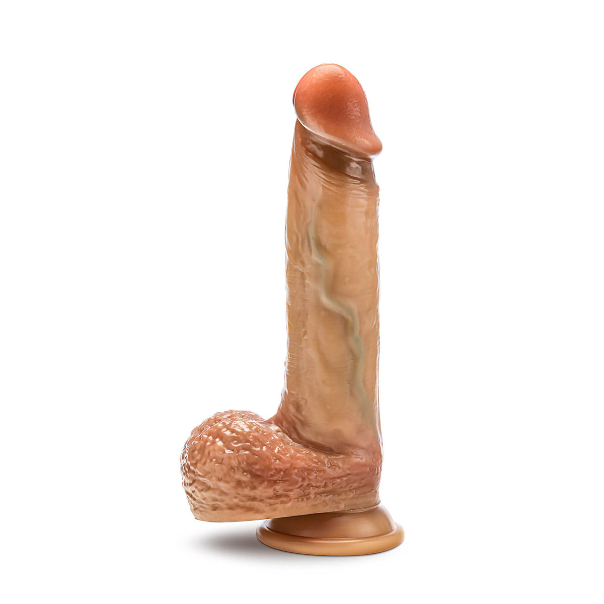 Renaissance Raphael 9.5" Sliding Foreskin Dildo With Squeezable Balls by Blush from LoveMart Co.