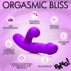 Thrusting and Sucking Rabbit Vibrator by XR Brands from LoveMart Co.