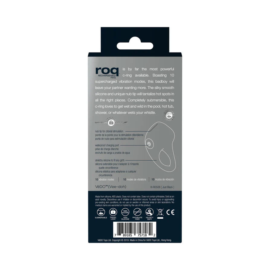 Roq Rechargeable Ring - Just by VeDO from LoveMart Co.