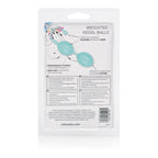 Weighted Kegel Balls - Teal by CalExotics from LoveMart Co.