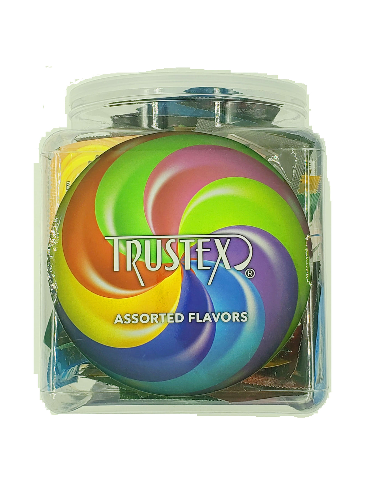 Trustex Flavored Lubricated Condoms 144 Pieces Box - Assorted Flavors by Paradise Marketing from LoveMart Co.