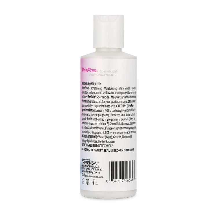 Prepair Spermicidal 4.5oz Bottle by California Fantasies from LoveMart Co.