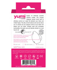 Yumi Rechargeable Finger Vibe - Foxy by VeDO from LoveMart Co.