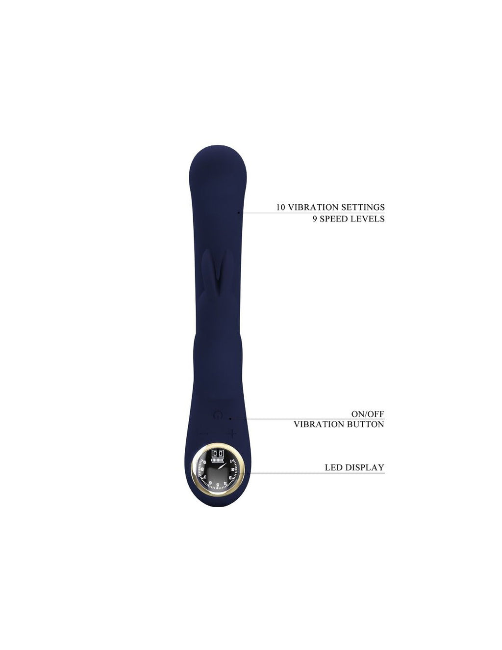 Lamar - Led Digital Display Rabbit by Pretty Love from LoveMart Co.