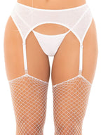 Rhinestone Garter Belt O/s by Leg Avenue from LoveMart Co.