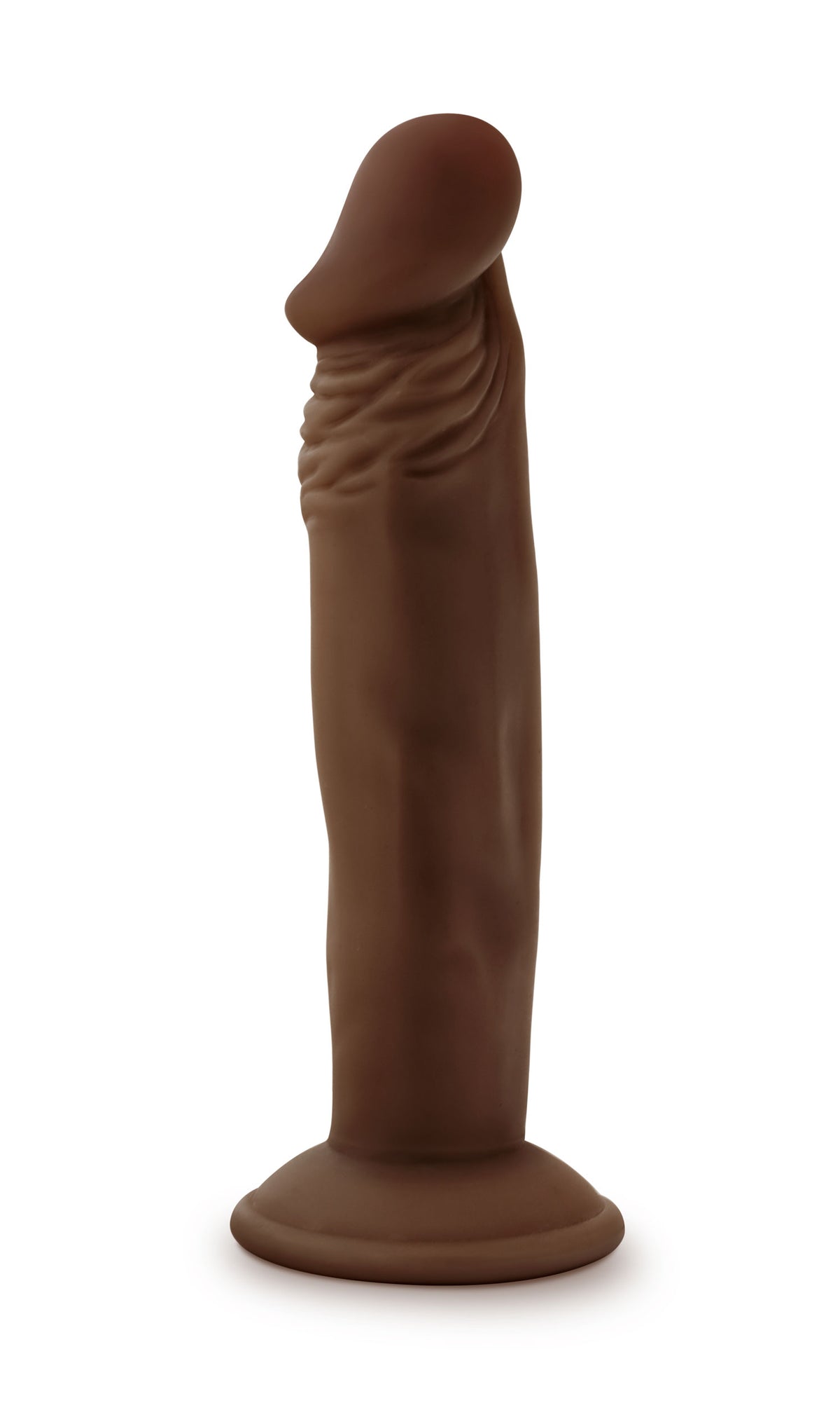 Dr. Skin Plus - 6 Inch Posable Dildo - Chocolate by Blush from LoveMart Co.