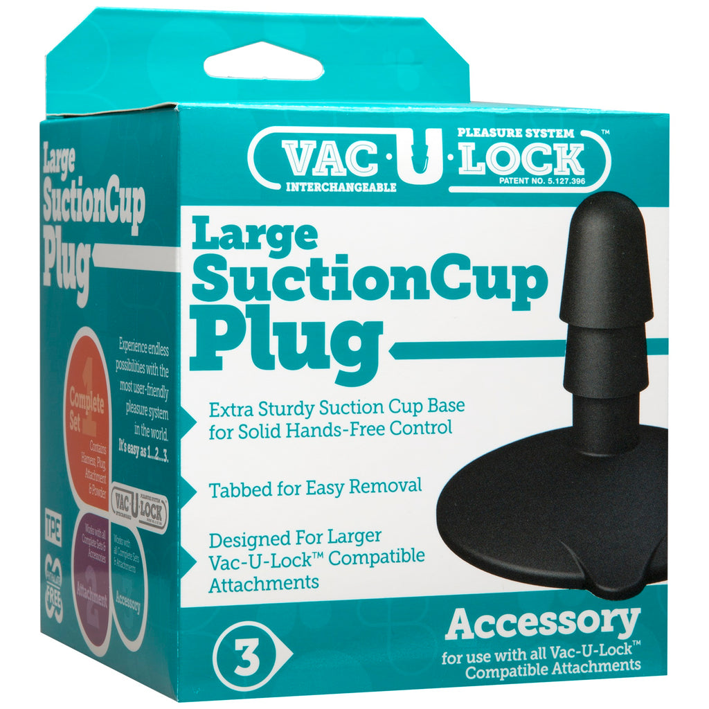Vac-U-Lock Large Suction Cup Plug by Doc Johnson from LoveMart Co.