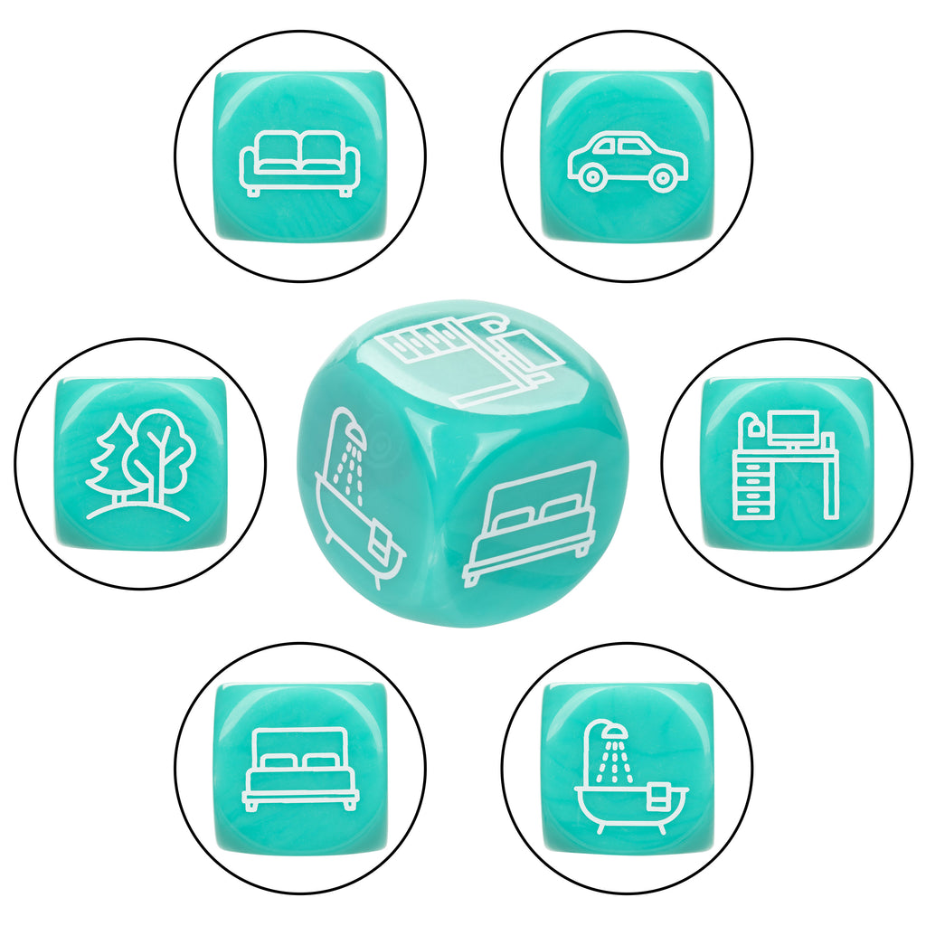Naughty Bits Roll With It Icon - Based Sex Dice Game by CalExotics from LoveMart Co.