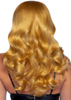 24 Inch Misfit Long Wavy Bang Wig - Dark Blond by Leg Avenue from LoveMart Co.