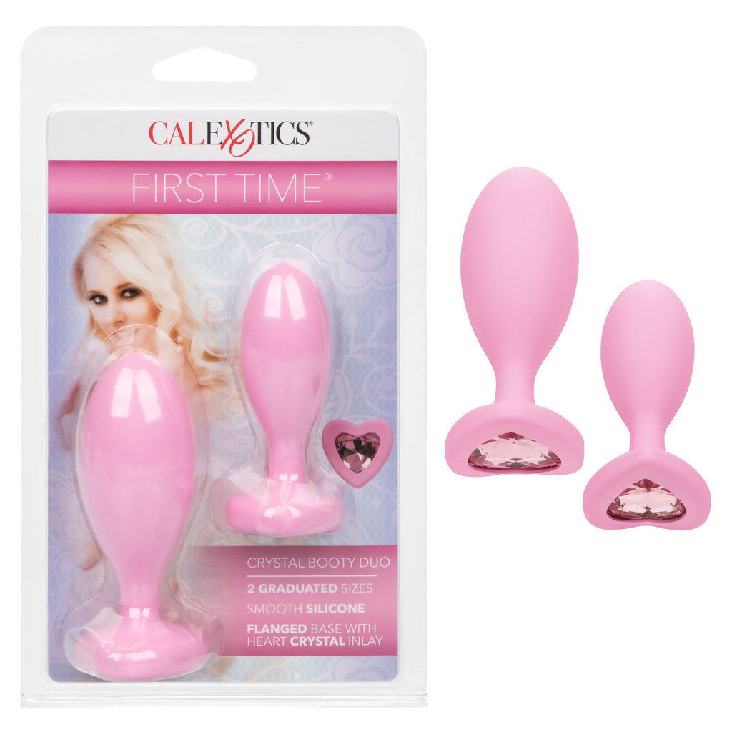 First Time Crystal Booty Duo by CalExotics from LoveMart Co.