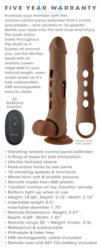Big Boy Extender - Dark by Evolved Novelties from LoveMart Co.