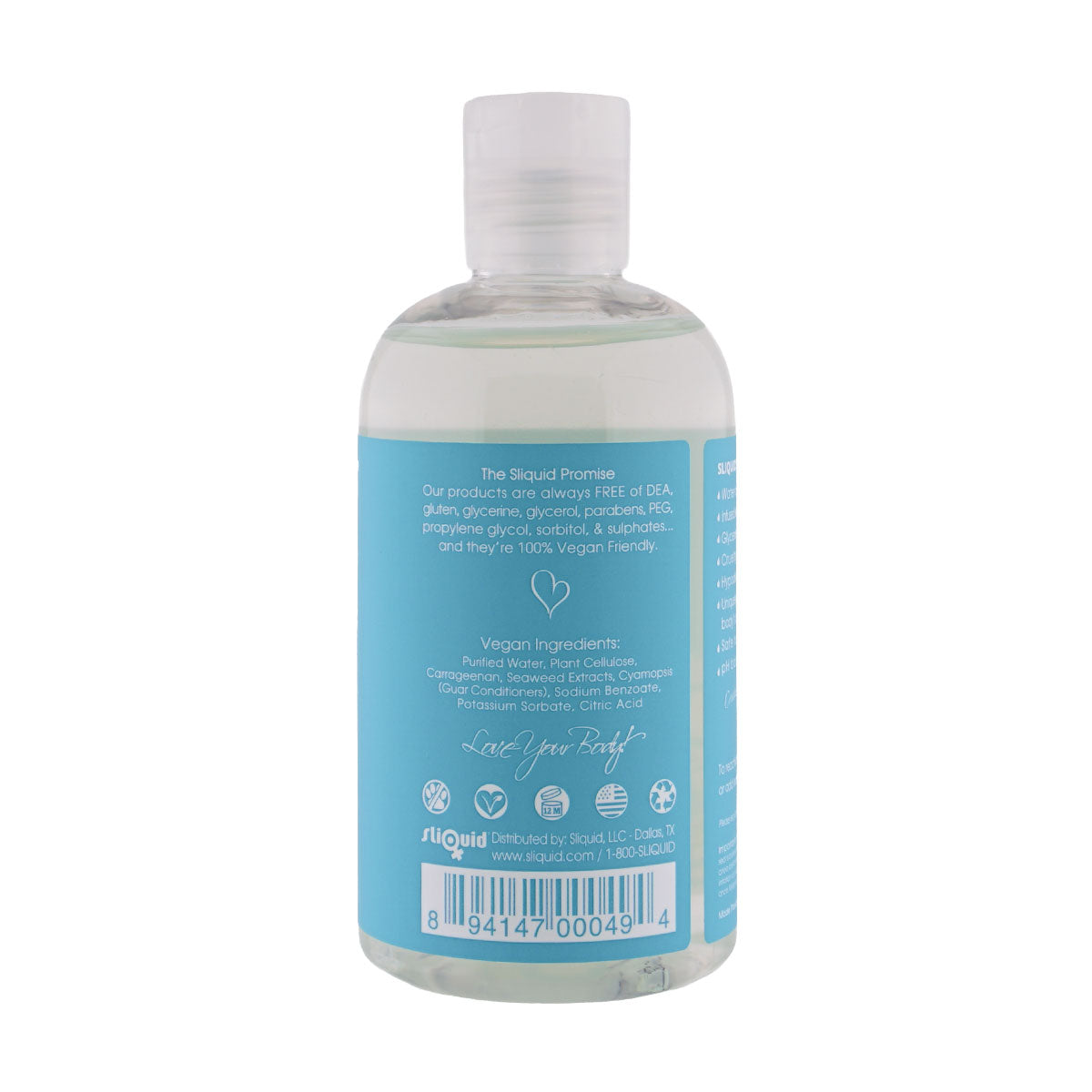 Naturals Sea - 8.5 Fl. Oz. (251 ml) by Sliquid from LoveMart Co.