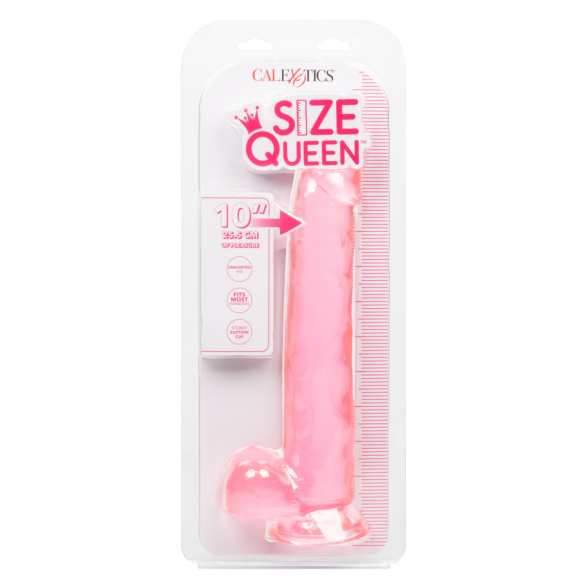 Size Queen 10 inch/25.5 Cm by CalExotics from LoveMart Co.