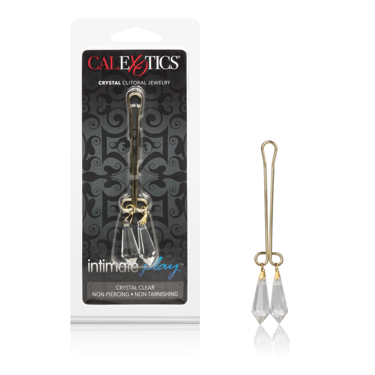 Intmate Play Clitoral Jewelry - Crystals by CalExotics from LoveMart Co.